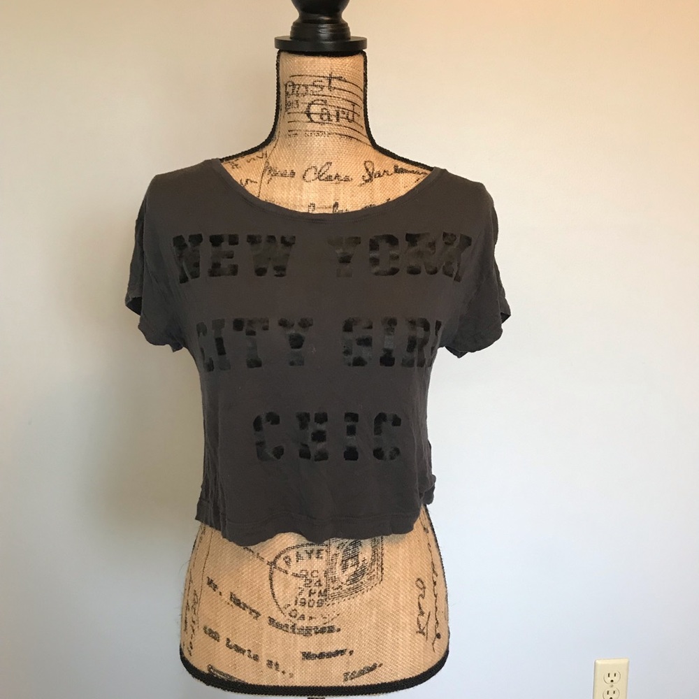 Super soft cropped tee